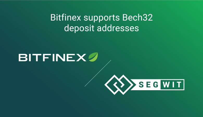 Bitfinex добавила поддержку Bitcoin Bech32