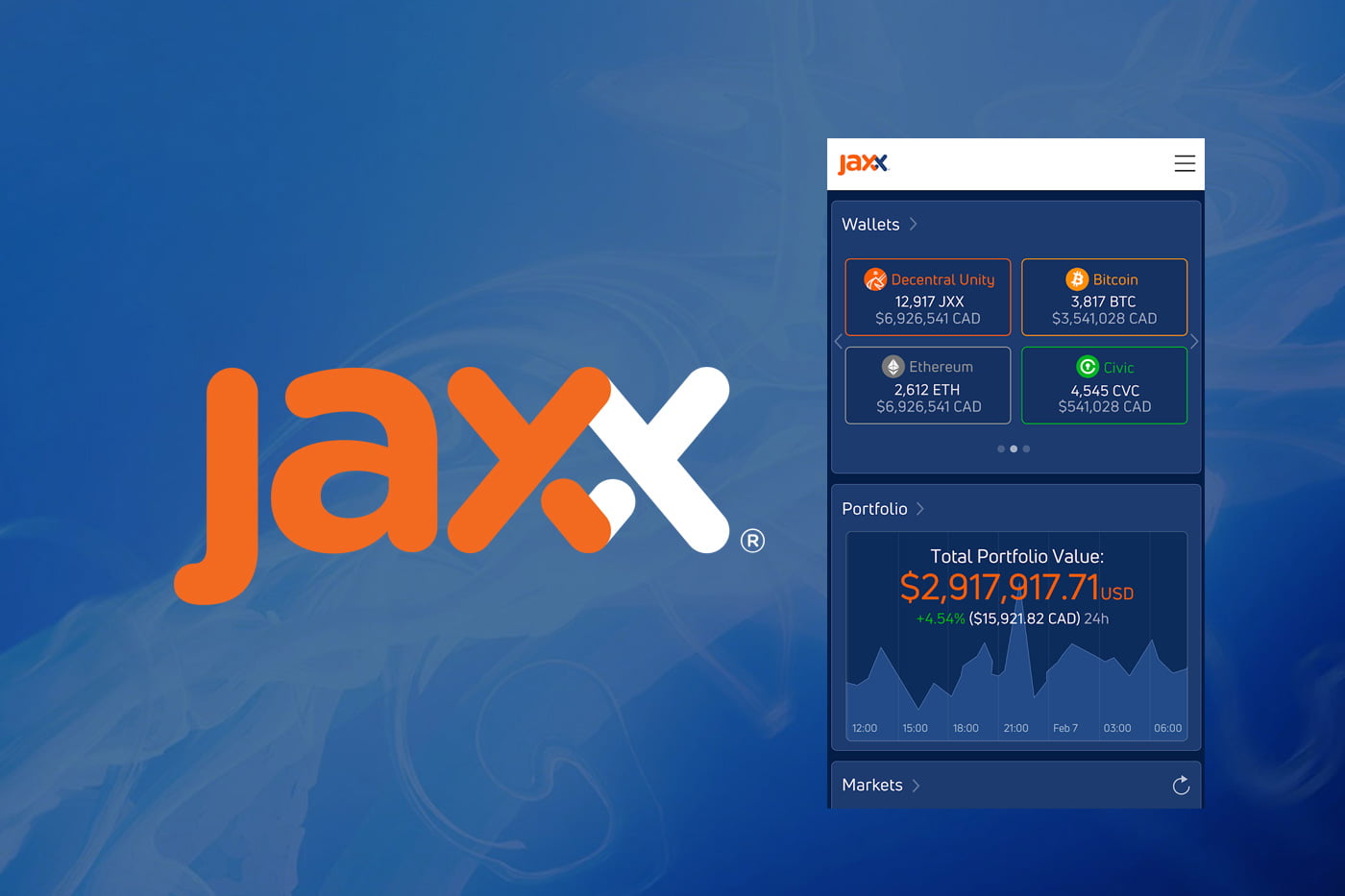 Jaxx - Обзор криптовалютного кошелька